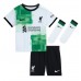 Liverpool Ibrahima Konate #5 Koszulka Wyjazdowych Dziecięca 2023-24 Krótki Rękaw (+ Krótkie spodenki)